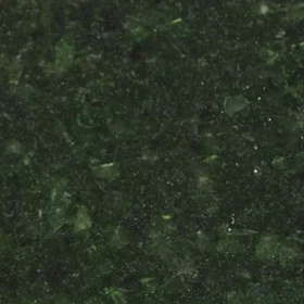 Échantillon Wasterial® - Verre de bouteille : éclats de verre vert bouteille, facettes cristallines.